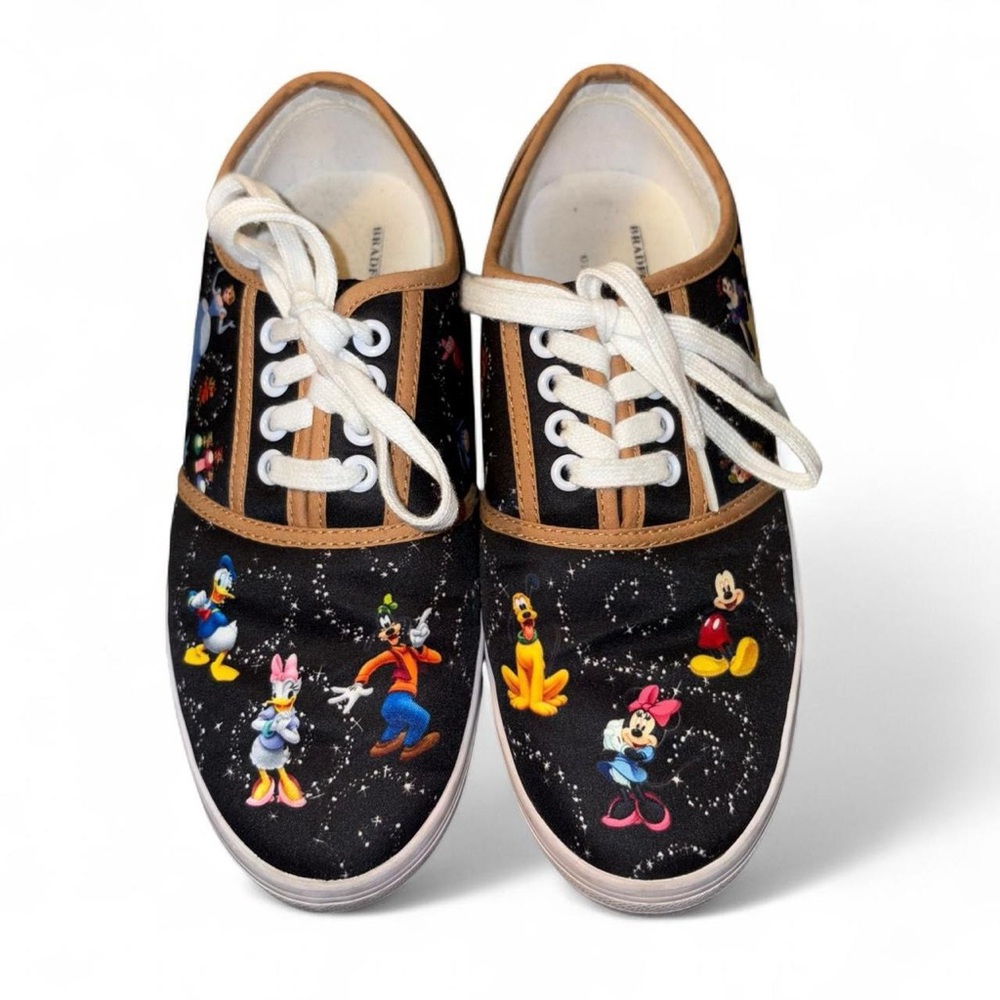 The Bradford Exchange Black Disney  Character Sneakers